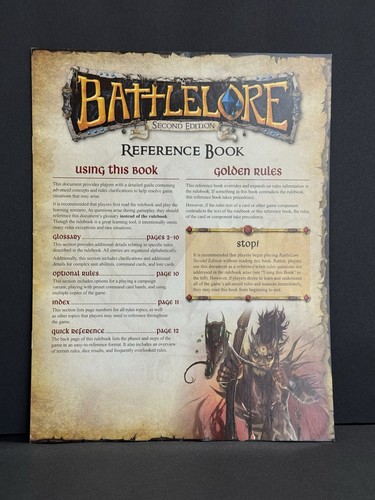 Battlelore 2nd edition - battlelore,